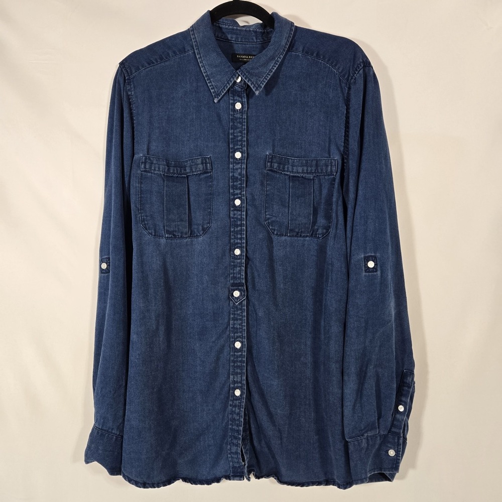 Banana Republic Denim Shirt | Women's Size XL